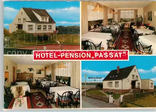 AK / Ansichtskarte Borkum Nordseebad Hotel Passat Kat. Borkum