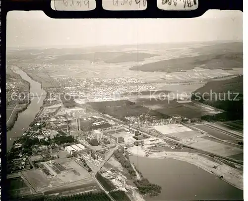 AK / Ansichtskarte Obernburg Main Fliegeraufnahme Kat. Obernburg a.Main