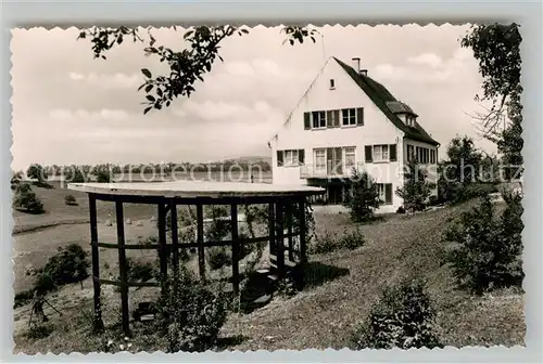 AK / Ansichtskarte Vellberg Erholungsheim Sonnhalde Kat. Vellberg