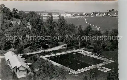 AK / Ansichtskarte Vellberg Fliegeraufnahme Freibad Kat. Vellberg