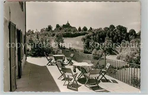 AK / Ansichtskarte Vellberg Erholungsheim Sonnhalde Terrasse Kat. Vellberg