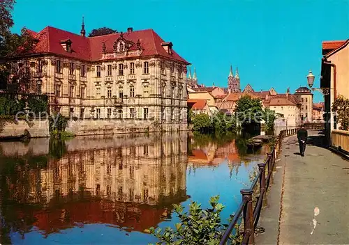 AK / Ansichtskarte Bamberg Villa Concordia Internationales Kuenstlerhaus an der Regnitz Kat. Bamberg