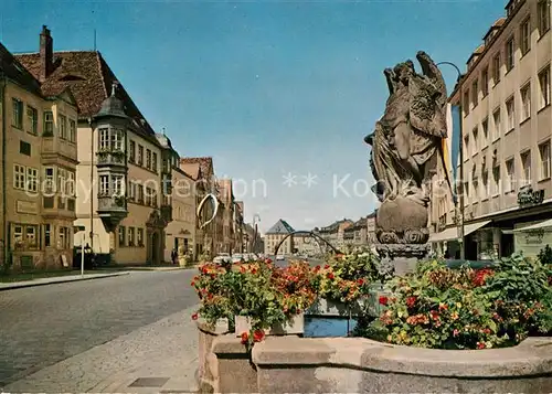 AK / Ansichtskarte Bayreuth Marktplatz mit Rathaus Kat. Bayreuth