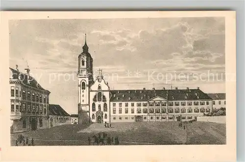AK / Ansichtskarte Augsburg Benediktiner Abtei zu Sankt Stephan Kat. Augsburg