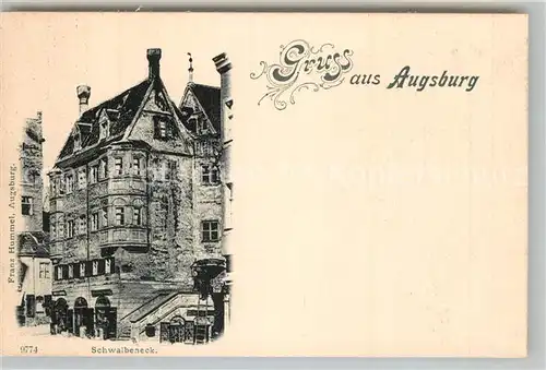 AK / Ansichtskarte Augsburg Schwalbeneck Kat. Augsburg