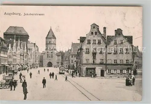 AK / Ansichtskarte Augsburg Jakoberstrasse Kat. Augsburg