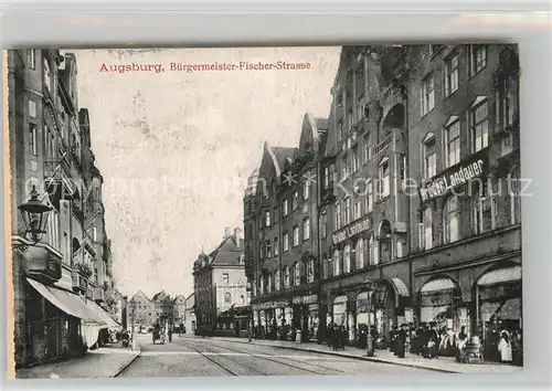 AK / Ansichtskarte Augsburg B?rgermeister Fischer Strasse Kat. Augsburg