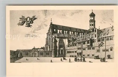 AK / Ansichtskarte Augsburg Sankt Ulrichskirche Kloster  Kat. Augsburg