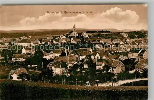 AK / Ansichtskarte Bonndorf Schwarzwald Panorama  Kat. Bonndorf