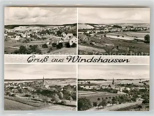 AK / Ansichtskarte Windshausen Hohenroth Gesamtansicht Panorama  Kat. Hohenroth