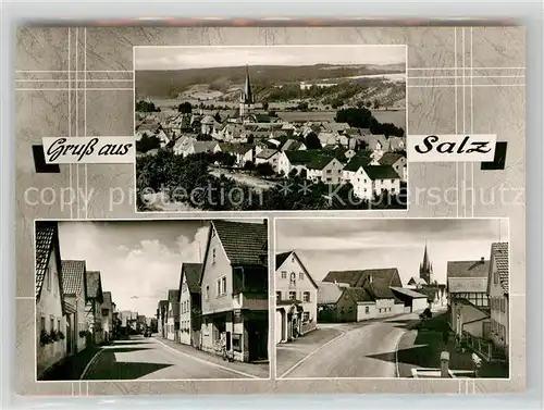 AK / Ansichtskarte Salz Bad Neustadt Gesamtansicht Kirche Kat. Salz