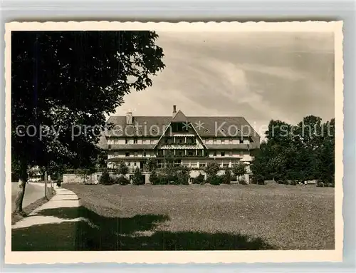 AK / Ansichtskarte Hinterzarten Hotel Weisses R?ssle Kat. Hinterzarten