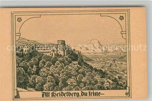 AK / Ansichtskarte Heidelberg Neckar Schloss  Kat. Heidelberg