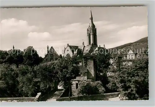 AK / Ansichtskarte Handschuhsheim Tiefburg mit Kirche Kat. Heidelberg