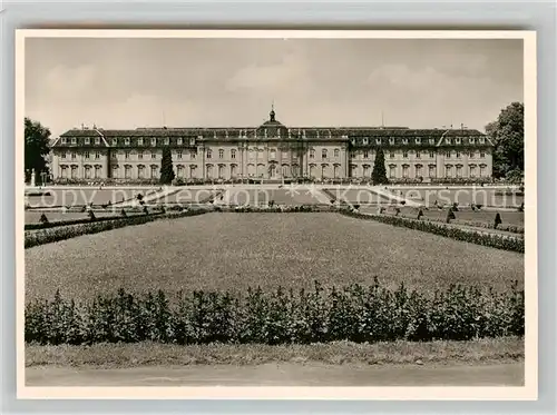 AK / Ansichtskarte Ludwigsburg Wuerttemberg Schloss mit Schlossgarten