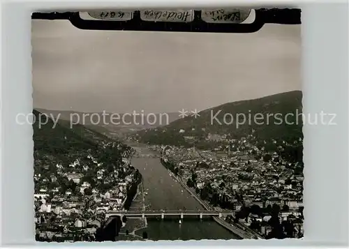 AK / Ansichtskarte Heidelberg Neckar Fliegeraufnahme Kat. Heidelberg