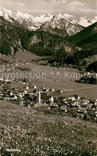 AK / Ansichtskarte Hindelang Bad Oberdorf Allg?uer Alpen Kat. Bad Hindelang