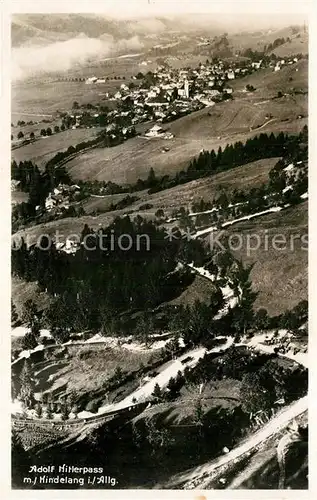 AK / Ansichtskarte Hindelang Adolf Hitlerpass  Kat. Bad Hindelang