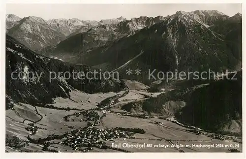 AK / Ansichtskarte Oberdorf Bad Hochvogel Panorama Kat. Bad Hindelang