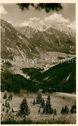 AK / Ansichtskarte Hinterstein Bad Hindelang Panorama 