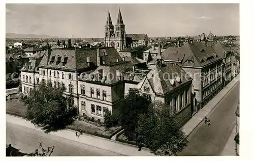 AK / Ansichtskarte Landau Pfalz Englisches Institut Marienkirche Kat. Landau in der Pfalz