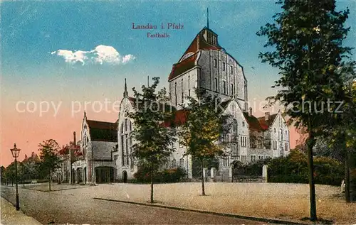 AK / Ansichtskarte Landau Pfalz Festhalle Kat. Landau in der Pfalz