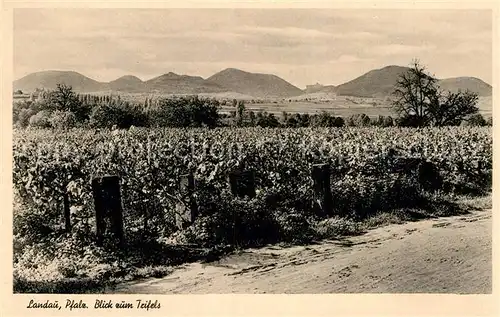 AK / Ansichtskarte Landau Pfalz Blick zum Trifels Kat. Landau in der Pfalz