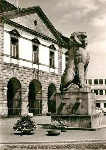 AK / Ansichtskarte Landau Pfalz Deutsches Tor Sphinx Kat. Landau in der Pfalz