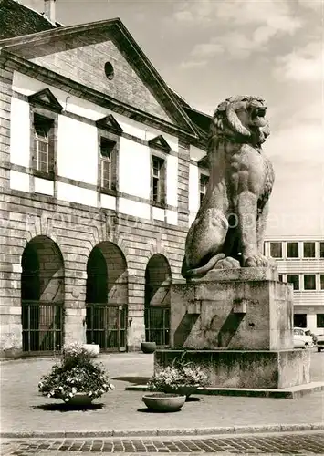 AK / Ansichtskarte Landau Pfalz Deutsches Tor Sphinx Kat. Landau in der Pfalz