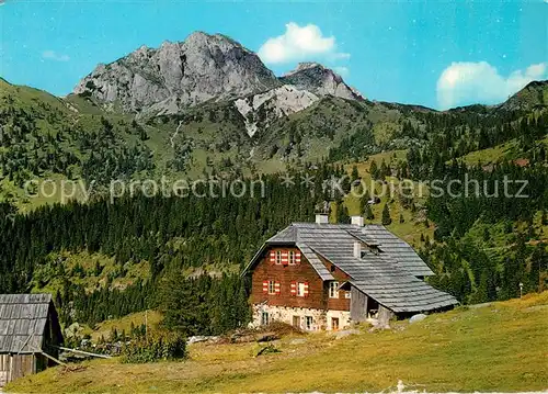 AK / Ansichtskarte Nassfeld Schutzhaus gegen Gartnerkofel Kat. Oesterreich