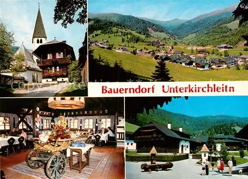 AK / Ansichtskarte Bad Kleinkirchheim Kaernten Bauerndorf Unterkirchleitn Kat. Bad Kleinkirchheim