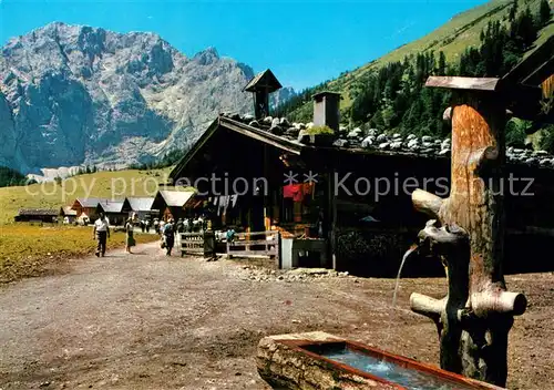 AK / Ansichtskarte Engalm Karwendel Ahornboden Kat. Schwaz