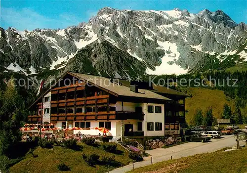 AK / Ansichtskarte Dienten Hochkoenig Alpengasthof uebergossene Alm  Kat. Dienten am Hochkoenig