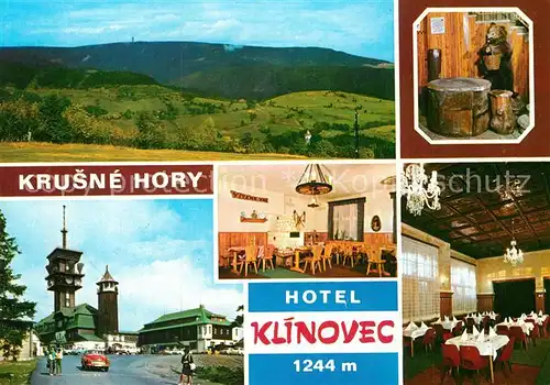 AK / Ansichtskarte Krusne Hory Hotel Klinovec Kat. Tschechische Republik