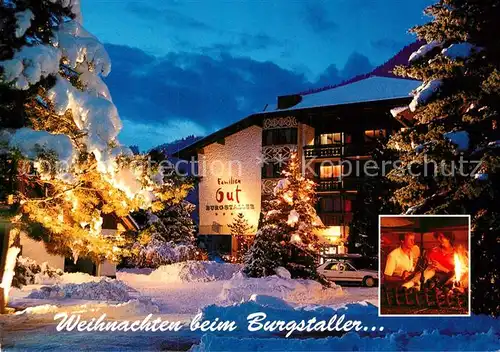 AK / Ansichtskarte Doebriach Millstaettersee Familien Gut Hotel Burgstaller 