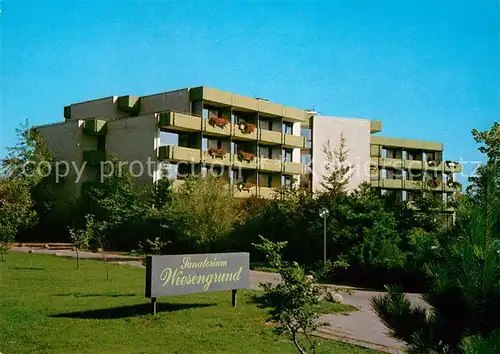 AK / Ansichtskarte Bad Westernkotten Sanatorium Wiesengrund  Kat. Erwitte