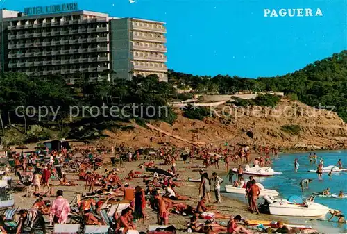 AK / Ansichtskarte Paguera Mallorca Islas Baleares Hotel Lido Park Kat. Calvia