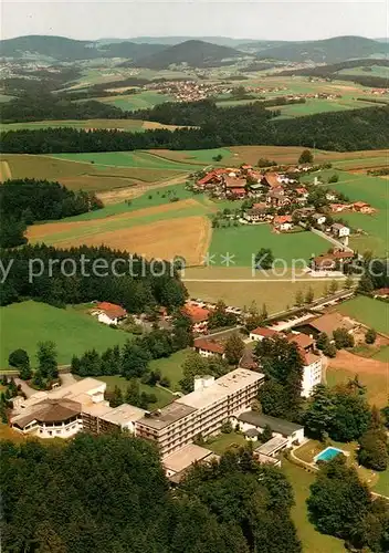 AK / Ansichtskarte Kellberg Klinik Prof Schedel Fliegeraufnahme Kat. Thyrnau
