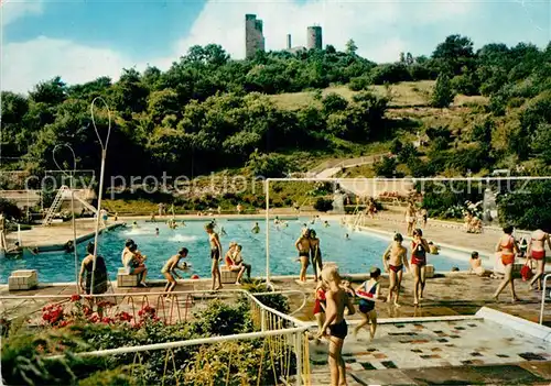 AK / Ansichtskarte Volkmarsen Burgschwimmbad Kat. Volkmarsen