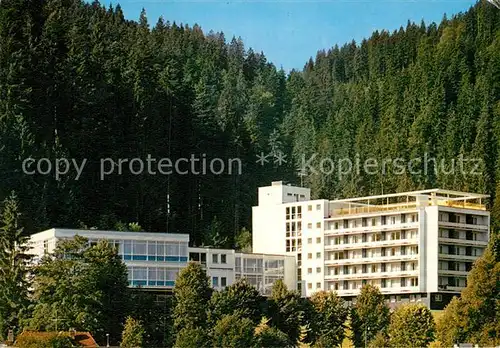 AK / Ansichtskarte Triberg Schwarzwald Sanatorium Badener Hof Kat. Triberg im Schwarzwald