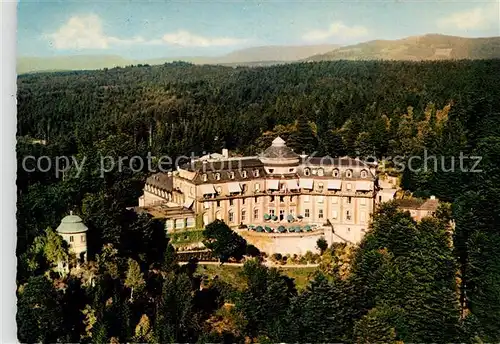 AK / Ansichtskarte Buehl Baden Kurhaus Schloss Buehlerhoehe Fliegeraufnahme Kat. Buehl