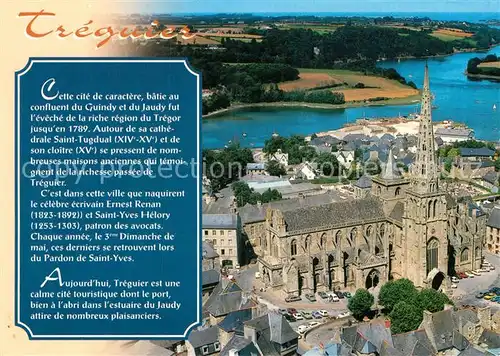AK / Ansichtskarte Treguier Cotes d Armor Cathedral Saint Tugdual Kat. Treguier