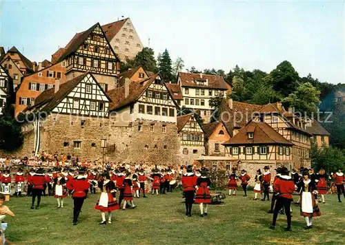 AK / Ansichtskarte Schwaebisch Hall Siedertanz Kat. Schwaebisch Hall