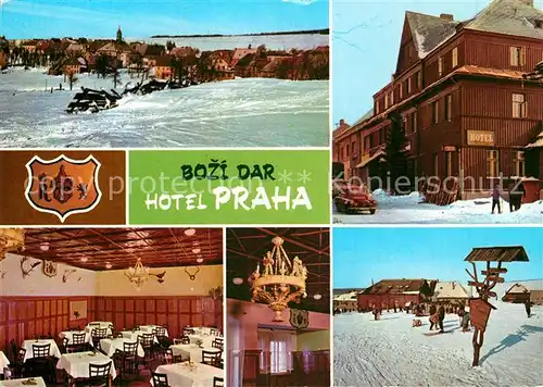 AK / Ansichtskarte Bozi Dar Gottesgab Hotel Praha  Kat. Gottesgab