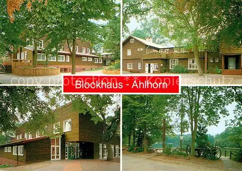 AK / Ansichtskarte Ahlhorn Ev Jugendheim Blockhaus Kat. Grossenkneten