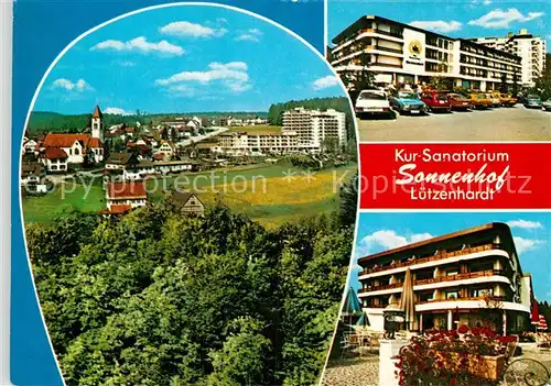 AK / Ansichtskarte Luetzenhardt Panorama Kur Sanatorium Sonnenhof Kat. Waldachtal