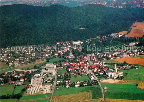 AK / Ansichtskarte Reinhardshausen Sanatorien Guenter Hartenstein Kurklinik Quellental Fliegeraufnahme  Kat. Bad Wildungen