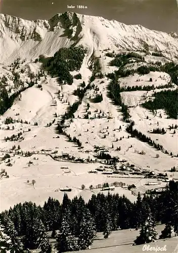AK / Ansichtskarte Oberjoch Winterlandschaft Iseler Kat. Bad Hindelang