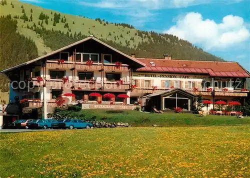 AK / Ansichtskarte Oberjoch Hotel Pension Schweiger Kat. Bad Hindelang