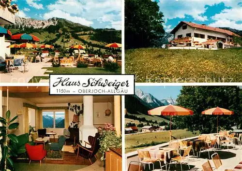 AK / Ansichtskarte Oberjoch Haus Schweiger Kat. Bad Hindelang
